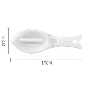 Fish Skin Brush Scraping