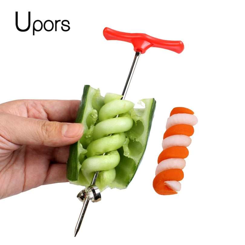 Vegetables Spiral Knife Carving ,Cutter Spiralizer