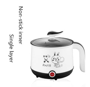Mini Multifunctional Electric Cooking Pot Machine Single/Double Layer Available 3 Color Available Hot Pot Multi Cooker
