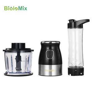 Portable Personal Blender Mixer Food Processor With Chopper Bowl