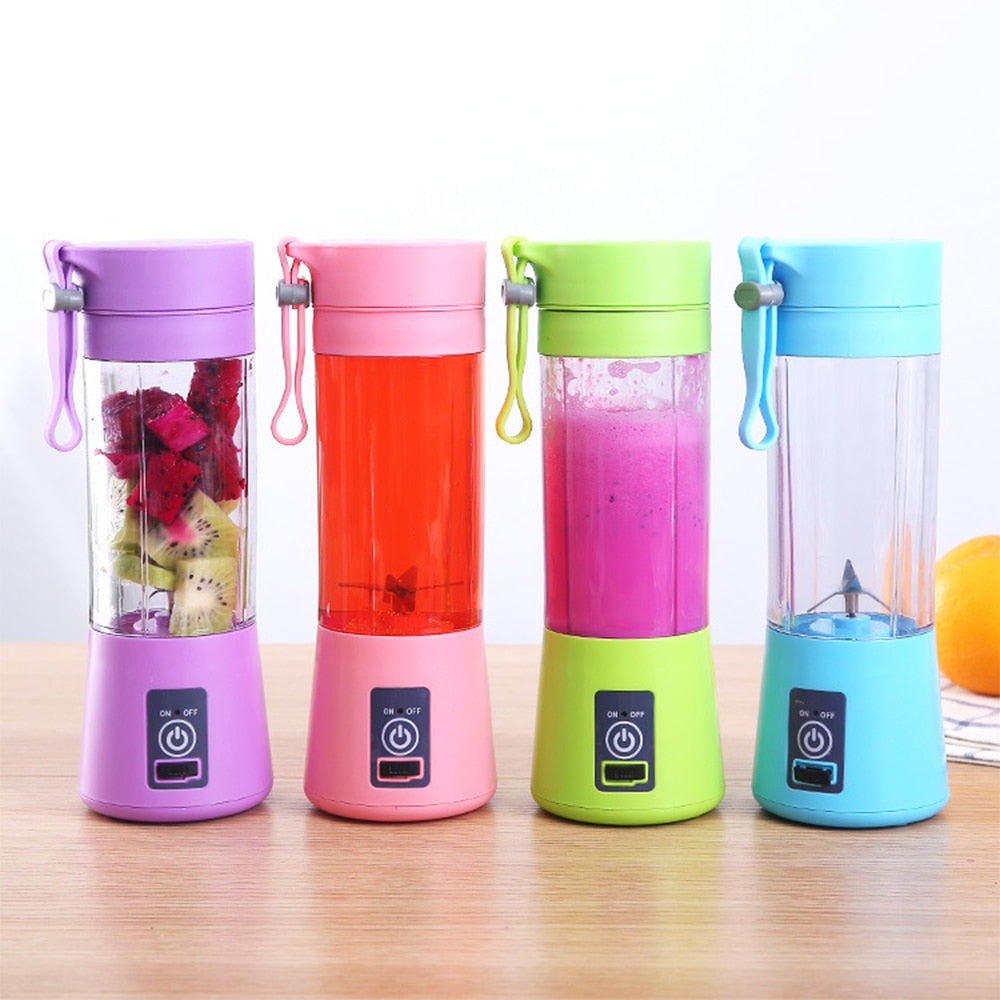 Mini Portable Electric Fruit Juicer