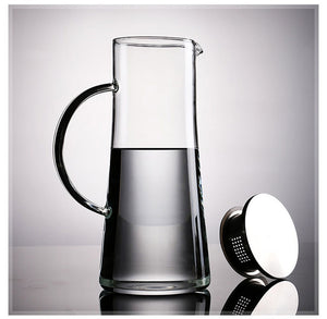 High Borosilicate Heat-resisting Cold Water Kettle Stainless  Steel