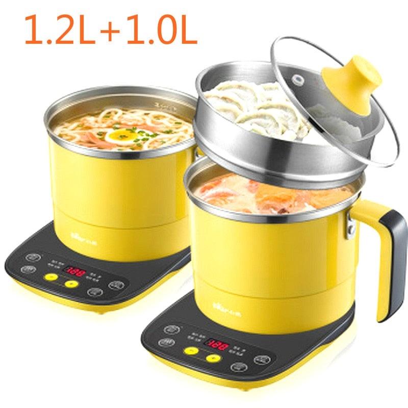 Mini Stainless Steel Type Electric Hot Pot Cooker